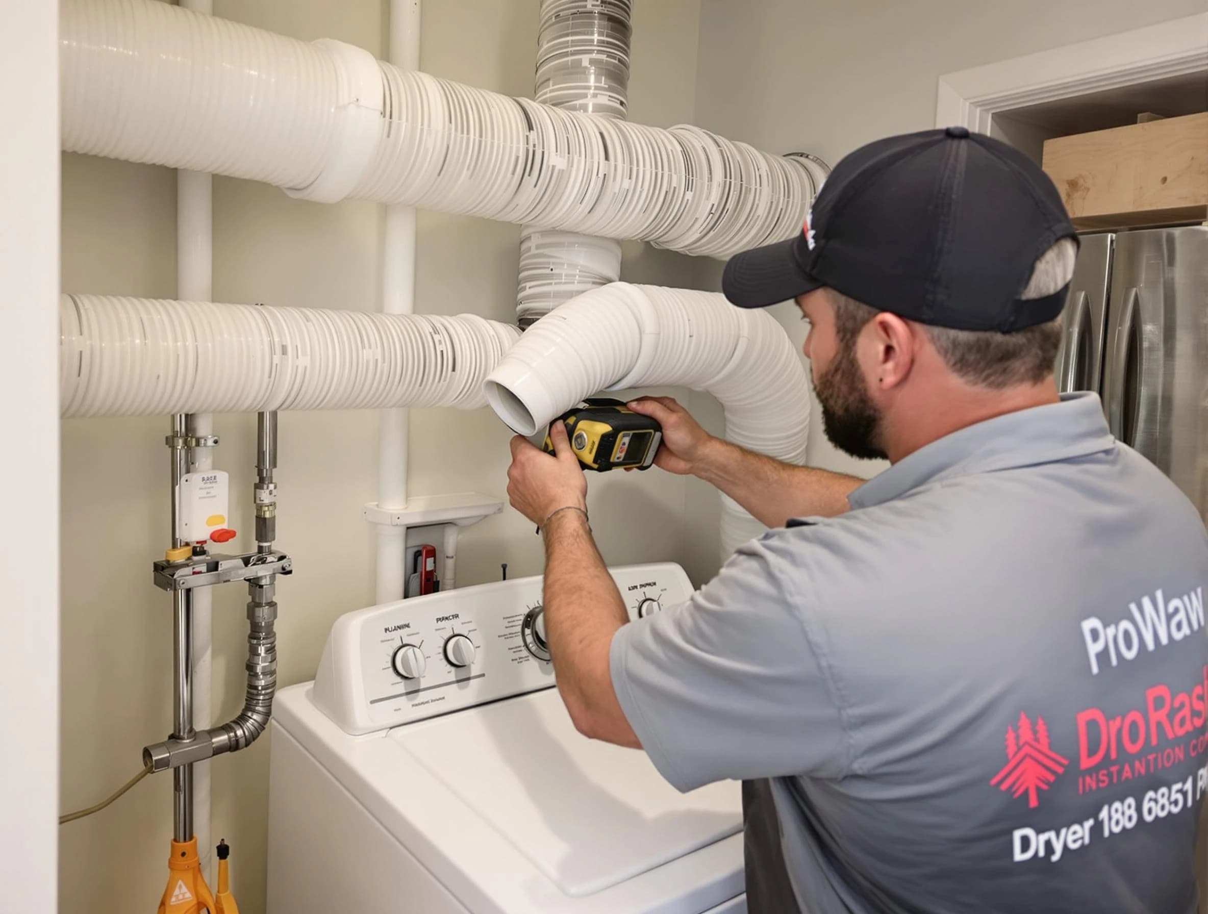 Professional dryer vent hose installation by Dormont Dryer Vent Cleaning in Dormont