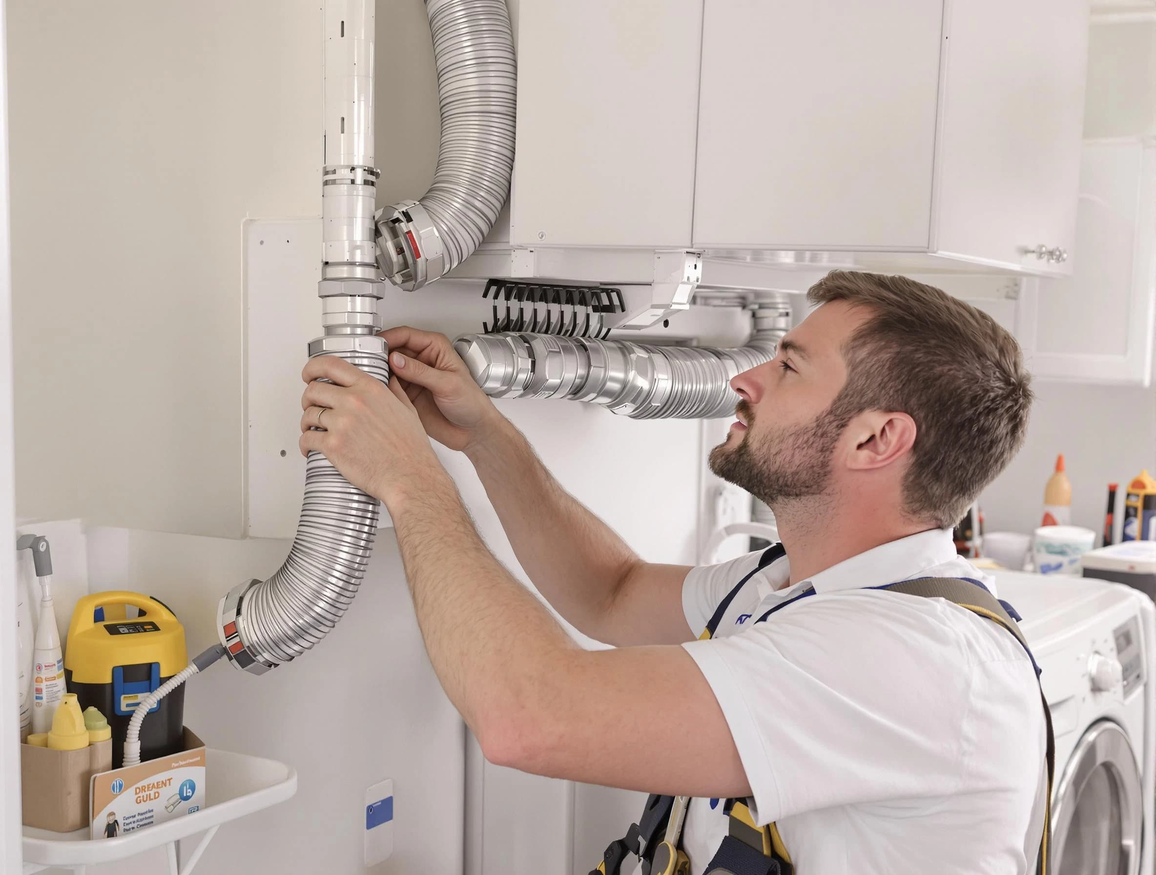 Professional dryer vent repair and installation by Dormont Dryer Vent Cleaning in Dormont