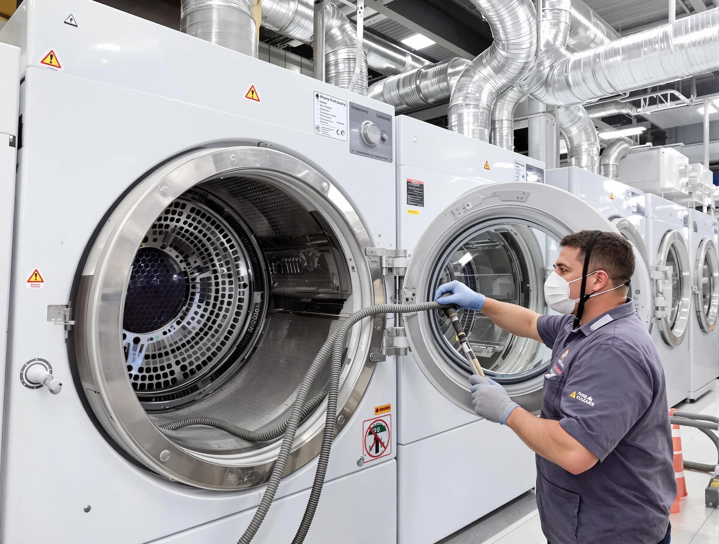 Industrial-grade dryer vent cleaning by Dormont Dryer Vent Cleaning in Dormont